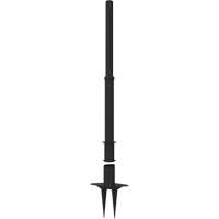 PLUS Barrier Posts, 42" High, Black The Estey Group