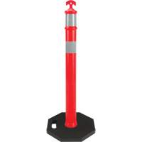 High-Visibility Delineator Post, 42" H, Orange The Estey Group