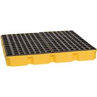 Plateforme de d&eacute;versement modulaire, Capacit&eacute; de d&eacute;versement 60,5 gal. US, 51,5'' x 51,5'' x 6,5" The Estey Group