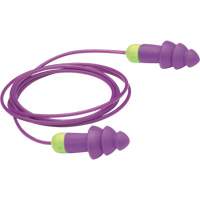 Rockets&reg; Reusable Earplugs, Corded, Bulk - Polybag, 27 dB NRR, One-Size The Estey Group