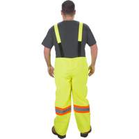 Salopette imperm&eacute;able RZ1000, Polyester, Petit, Jaune lime haute visibilit&eacute; The Estey Group