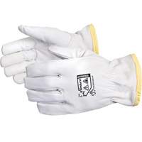 Endura&reg; Flame-Resistant Anti-Static Driver's Gloves, Small, Grain Goatskin Palm, Rhovyl&reg; Inner Lining The Estey Group