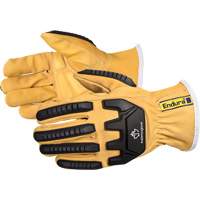 Endura&reg; Anti-Impact Driver's Gloves, X-Small, Grain Goatskin Palm, Kevlar&reg; Inner Lining The Estey Group