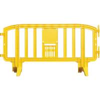 Movit Barricade, Interlocking, 78" L x 39" H, Yellow The Estey Group