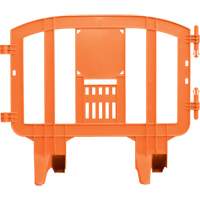 Minit Barricade, Interlocking, 49" L x 39" H, Orange The Estey Group