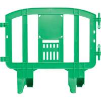 Minit Barricade, Interlocking, 49" L x 39" H, Green The Estey Group
