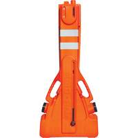Multi-Gate Barricade, 43" H x 90" L, Orange The Estey Group