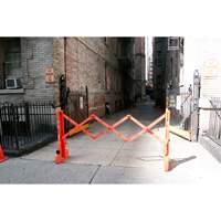 Multi-Gate Barricade, 43" H x 90" L, Orange The Estey Group