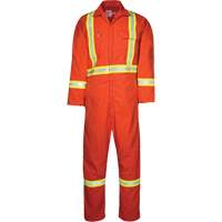 Westex UltraSoft&reg; Unlined Coveralls, Size 4X-Large, Orange, 8.7 cal/cm² The Estey Group