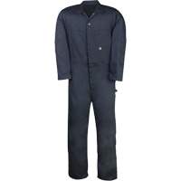 Twill Unlined Coveralls, Men's, Navy Blue, Size 36 The Estey Group