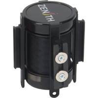 Cassette de ruban magn&eacute;tique pour barri&egrave;re de contr&ocirc;le des foules personnalis&eacute;e, 7', Ruban Noir The Estey Group