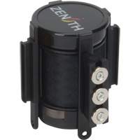 Cassette de ruban magn&eacute;tique pour barri&egrave;re de contr&ocirc;le des foules personnalis&eacute;e, 12', Ruban Noir The Estey Group