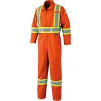 7705 FR-Tech&reg; High Visibility Coveralls, Size 36, Orange The Estey Group
