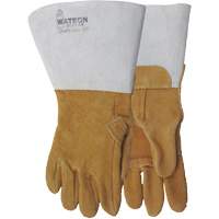 285 Buck-Tex Welding Gloves, Split Leather, Size 9 The Estey Group