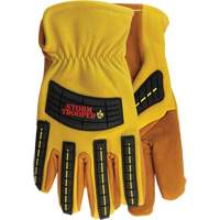 Gants Storm Trooper 5782, Grand, Paume en Cuir de vache, Poignet &agrave; enfiler The Estey Group
