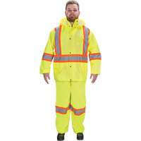 V&ecirc;tements imperm&eacute;ables RZ1000, Polyester, Petit, Jaune lime haute visibilit&eacute; The Estey Group