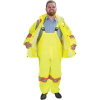 V&ecirc;tements imperm&eacute;ables RZ1000, Polyester, Petit, Jaune lime haute visibilit&eacute; The Estey Group
