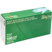 Puncture-Resistant Medical-Grade Disposable Gloves, Medium, Nitrile, 4.5-mil, Powder-Free, Blue, Class 2 The Estey Group