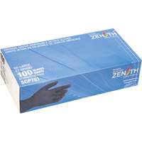 Gants jetables de calibre m&eacute;dical r&eacute;sistants &agrave; la perforation, 2T-Grand, Nitrile, 5 mils, Sans poudre, Noir, Classe 2 The Estey Group