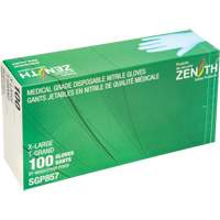 Puncture-Resistant Medical-Grade Disposable Gloves, X-Large, Nitrile, 3.5-mil, Powder-Free, Blue, Class 2 The Estey Group