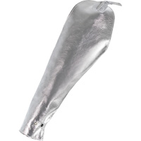 Manches r&eacute;sistant &agrave; la chaleur pour soudeur, 18", Kevlar aluminis&eacute;, Argent The Estey Group