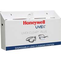 Poste de nettoyage jetable de lentilles Uvex Clear Plus, Carton, 16" lo x 3,19" p x 9,25" h The Estey Group