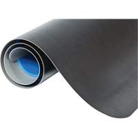 WD Elegance Anti-Microbial Mats, Smooth, 2' x 3' x 9/16", Black, Vinyl The Estey Group
