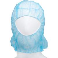 Disposable Hood, Polypropylene, Blue The Estey Group