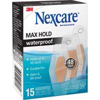 Pansements imperm&eacute;ables &agrave; tenue maximale Nexcare, Assorti, Plastique, St&eacute;rile The Estey Group