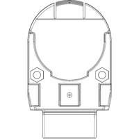 Adaptateur de casque de s&eacute;curit&eacute; pour serre-t&ecirc;tes VeriShield de Howard Leight The Estey Group