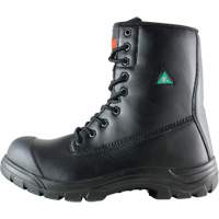 Storm Work Boots, Leather, Steel Toe, Size 7, Impermeable The Estey Group