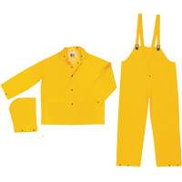 Ensemble imperm&eacute;able de s&eacute;rie classique avec limite dinflammabilit&eacute;, Grand, Jaune The Estey Group