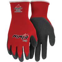 Ninja&reg; Flex Coated Gloves, Large, Rubber Latex Coating, 15 Gauge, Nylon Shell The Estey Group