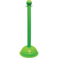 Poteau pour service intense, Hauteur de 40", Vert The Estey Group