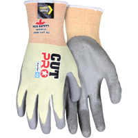 Cut Pro&reg; Cut Resistant Coated Gloves, Size Medium, 15 Gauge, Polyurethane Coated, Kevlar&reg; Shell, ASTM ANSI Level A2 The Estey Group