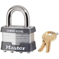 Cadenas lamin&eacute;, Argent, Cl&eacute;s identiques, Acier lamin&eacute;, Largeur de 1-3/4" The Estey Group
