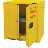 Flammable Storage Cabinet, 22 gal., 2 Door, 35" W x 35" H x 22" D The Estey Group