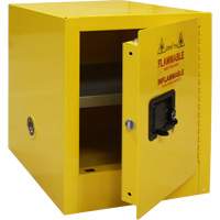 Armoire pour produits inflammables, 4 gal., 1 Porte(s), 17" La x 22" h x 18" p The Estey Group