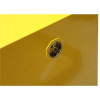 Armoire pour produits inflammables, 4 gal., 1 Porte(s), 17" La x 22" h x 18" p The Estey Group