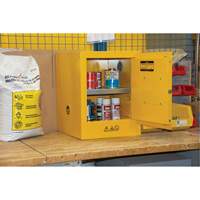 Armoire pour produits inflammables, 4 gal., 1 Porte(s), 17" La x 22" h x 18" p The Estey Group