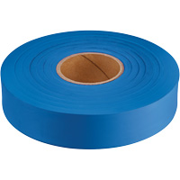 Ruban de signalisation Empire, 1" la x 600' lo, Bleu fluorescent The Estey Group