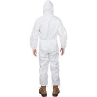 Premium Hooded Coveralls, 2X-Large, White, Microporous The Estey Group