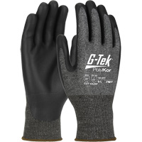G-Tek&reg; PolyKor&reg; X7 Cut Resistant Gloves, Size Small, 18 Gauge, Polyurethane Coated, Polyethylene Shell, ASTM ANSI Level A7/EN 388 Level F The Estey Group