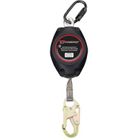 Dynamic Self-Retracting Lifeline, 20', Dyneema&reg;, Swivel The Estey Group
