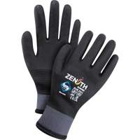 Gants enduits ZX-30° de premi&egrave;re qualit&eacute;, Moyen, R&ecirc;vetement Mousse de PVC, Calibre 15, Enveloppe en Nylon The Estey Group