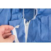 Hooded Coveralls, 3X-Large, Blue, SMS The Estey Group
