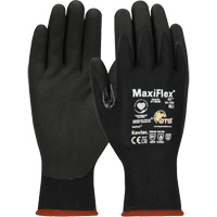 ATG MaxiFlex&reg; Cut Touchscreen Compatible Gloves, Size X-Small, 15 Gauge, Foam Nitrile Coated, Polyester/Kevlar&reg; Shell, ASTM ANSI Level A4/EN 388 Level 3/EN 388 Level D The Estey Group