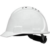 Casque de s&eacute;curit&eacute; &agrave; bordure courte North, R&eacute;pond aux normes CSA type 1, Suspension Rochet, Ventil&eacute; The Estey Group