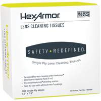 Serviettes nettoyantes pour lentilles, 4,9" x 7,9", 300 /pqt. The Estey Group