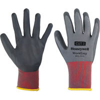 WorkEasy Cut Protective Gloves, Size 6/X-Small, 13 Gauge, Foam Nitrile Coated, Polyester Shell, EN 388 Level 1 The Estey Group